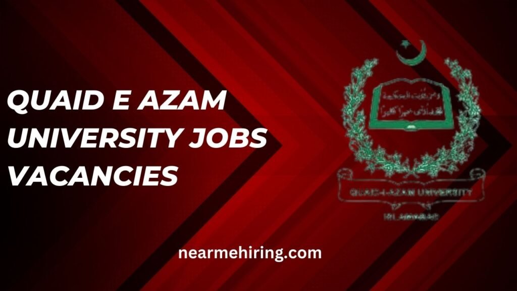 Quaid e Azam University Jobs